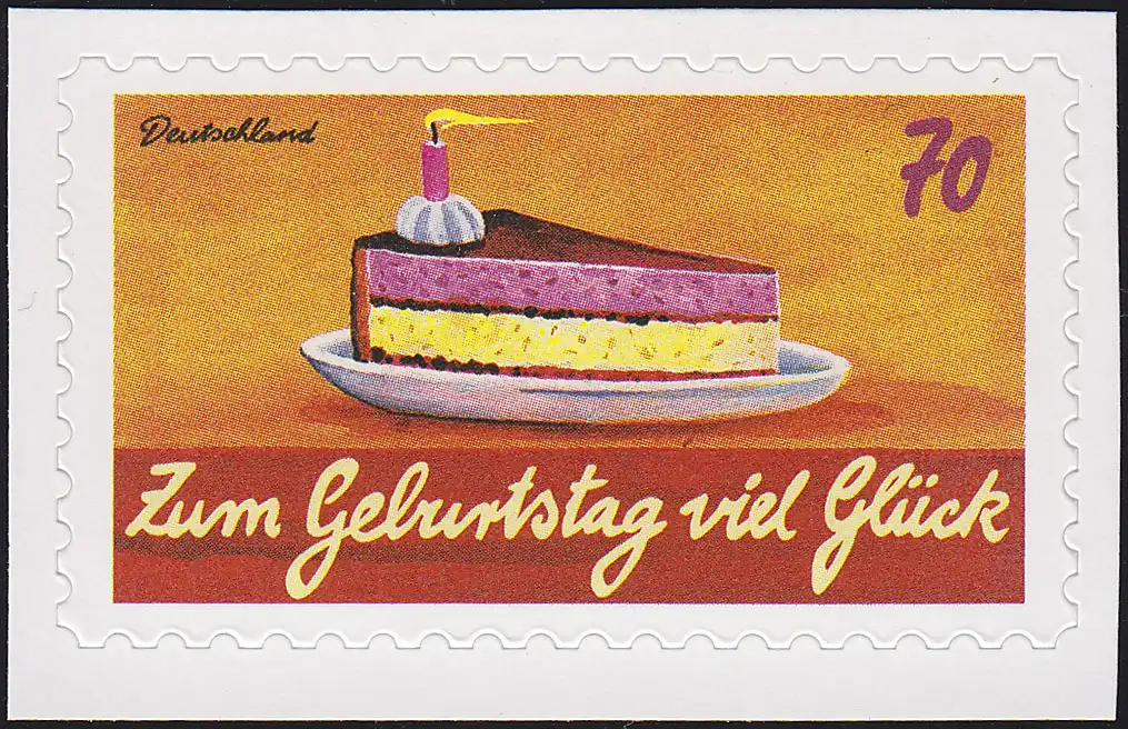 3244 Schreibanlässe: Zum Geburtstag viel Glück, selbstklebend aus FB 58 **