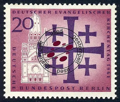 216 Evangelischer Kirchentag 20 Pf O