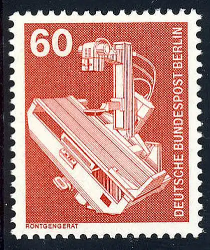 582 Industrie 60 Pf Röntgengerät ** ALTE Fluoreszenz