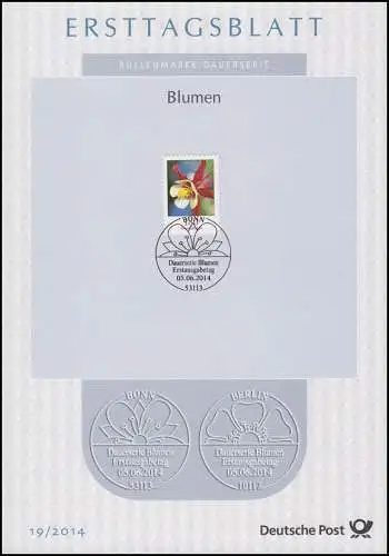 ETB 19/2014 Blumen, Akelei 180 Cent