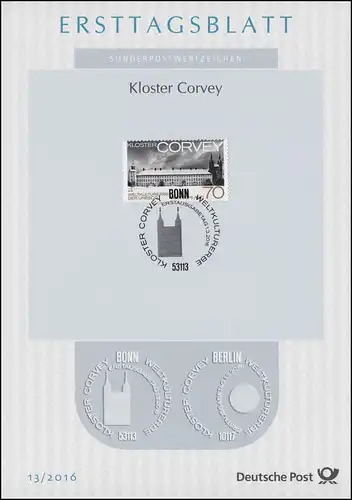 ETB 13/2016 Monastère de Corvey