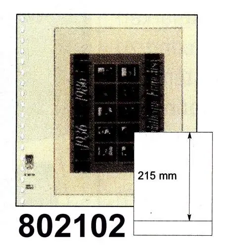 LINDNER-T-Blanko - Einzelblatt 802 102