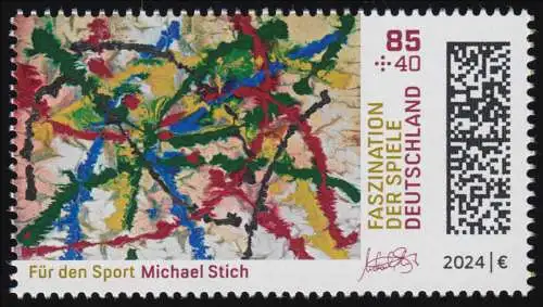 3825 Olympische Spiele Paris 2024 - Michael Stich, postfrisch **