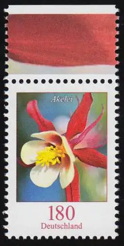 3082 Blume Akelei 180 Cent aus Bogen, postfrisch **