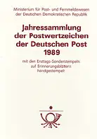 amtliche Jahressammlung DDR 1989 mit ESSt