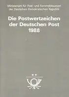 amtliches Jahrbuch DDR 1988, postfrisch ** komplett, wie verausgabt