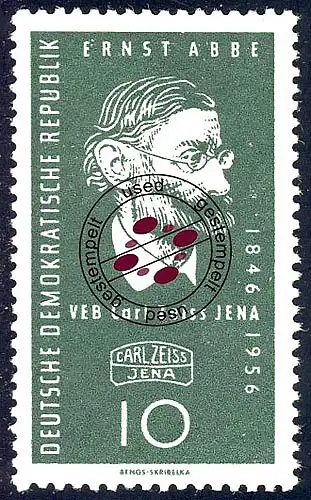 545 YI Carl-Zeiss-Werke Jena 10 Pf Wz.2 YI O