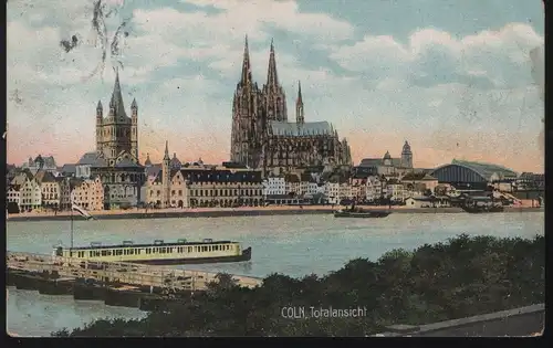 Cöln, Totalansicht - 1911
