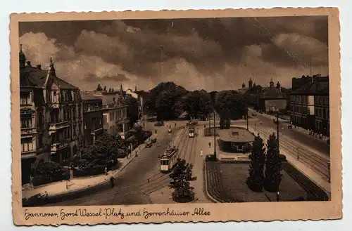 Hannover - Horst Wessel - Platz und Herrenhäuser Allee