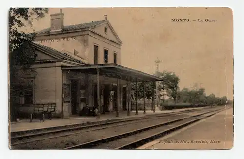 Monts. - La Gare.