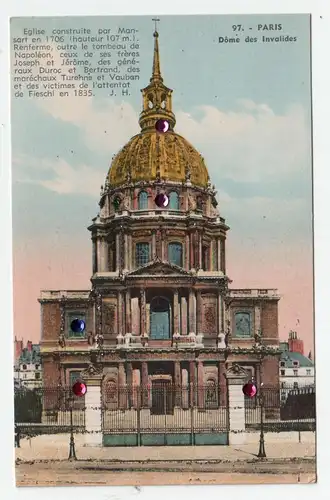 Paris. Dome des Invalides.