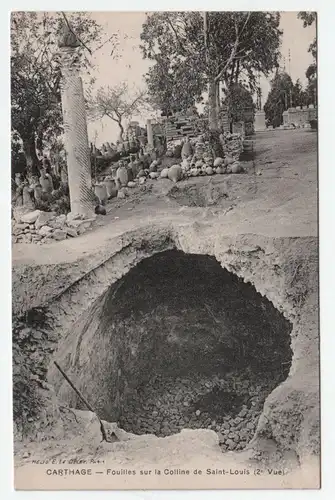 Carthage - Fouilles sur la Colline de Saint-Louis