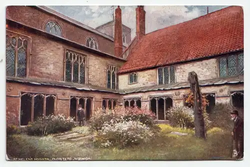 St Helens Hospital - Cloisters. Norwich.