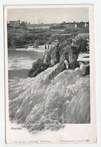 Rheinfall. Verlag Hch. Schlumpf Winterthur.