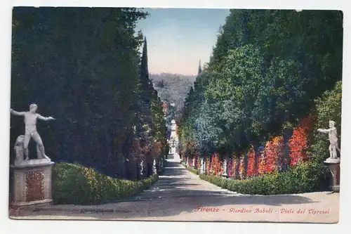 Firenze - Giardino Boboli - Viale dei Cipressi