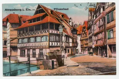 Strassburg i. Els. - Pflanzbad.