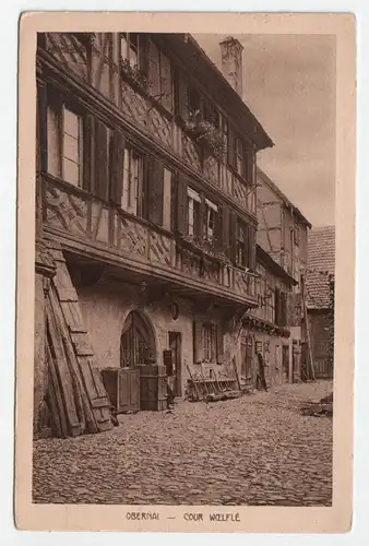 Obernai - Cour Woelfle.