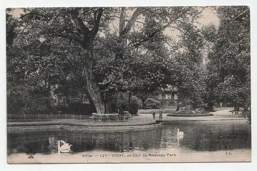 Allier - Vichy, un Coin du Nouveau Parc. jahr 1909