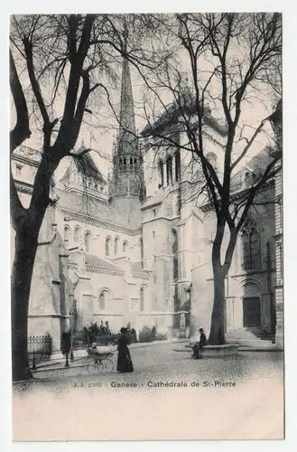 Geneve - Cathedrale de St-Pierre.