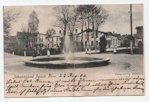 Johannisbad Polzin. jahr 1906