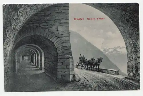 Simplon - Galerie d hiver.