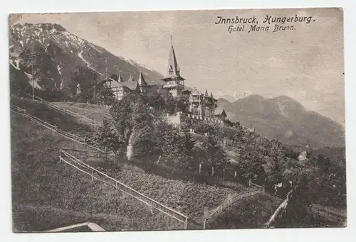 Innsbruck, Hungerburg. Hotel Maria Brunn.