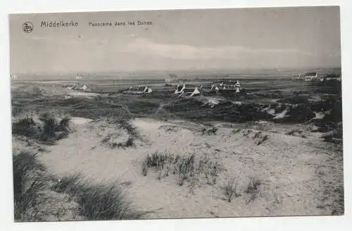 Middelkerke. Panorama dans les Dunes