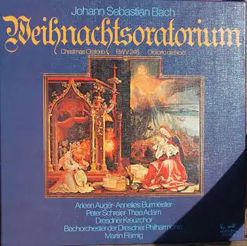 Bach - Weihnachtsoratorium Christmas Oratorio 3 LP Box   BWV 248;