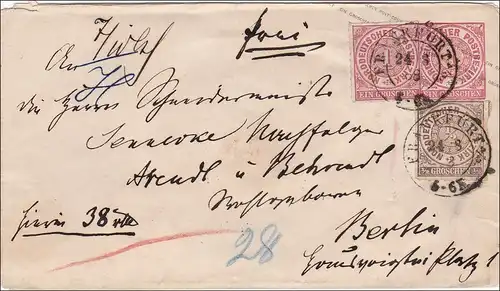 NDP: Lettre de Francfort à Berlin 1868