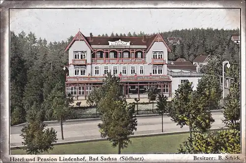 Ansichtskarte AK: Bad Sachsa, Südharz, 1914