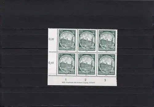 DDR: MiNr. 524 I, postfrisch, Eckrand, III/18/97 VEB