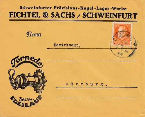 Schweinfurt Fichtel&Sachs-Torpedo Freilauf