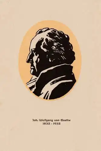 Ansichtskarte Wolfgang von Goethe - Druck Brasilien