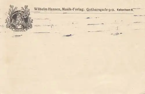 Dänemark: 1919: Ganzsache nach Leipzig