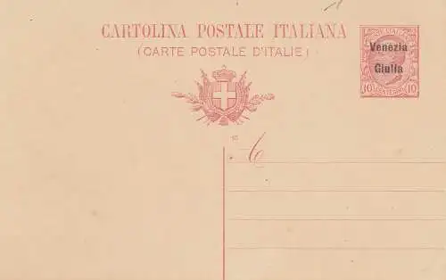 Italie: Tout à fait: Cartolina Postale Italiana
