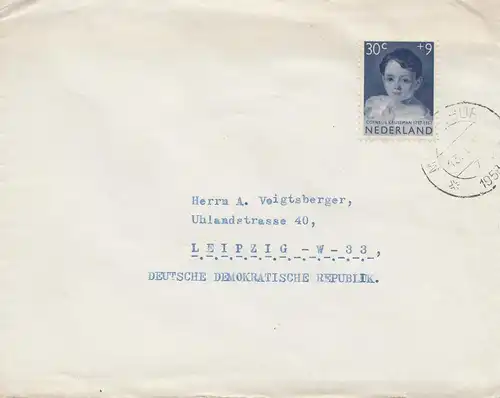 Niederlande: 1958: Middelburg nach Leipzig