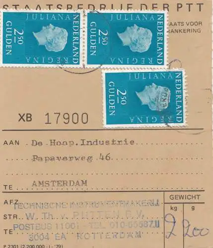 Pays-Bas: 1980: Amsterdam/Rotterdam