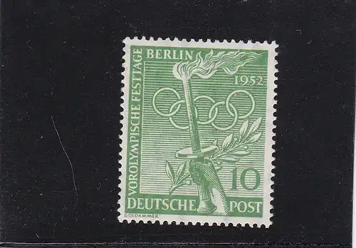 Berlin: MiNr. 89Y, ** postfrisch