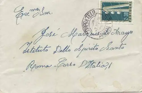 Portugal: 1936: Lettre pour l'Italie/Rome