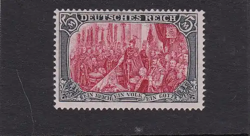 Deutsches Reich: MiNr. 81 Aa, *, BPP Attest