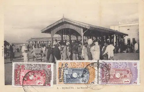 Éthiopie: carte de visite Djibouti, Le Marché