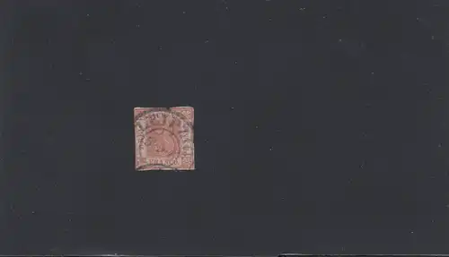 Saxe: Minr. 1b, type II/11, cacheté Leipzig, BPP Attest