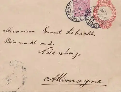 Brazil: cover to Nürnberg/Germany