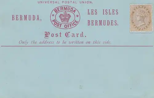 Bermuda: post card - unused