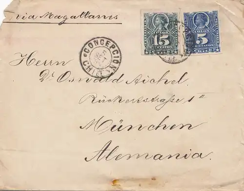 Chili: 1895: Concepcion to Munich