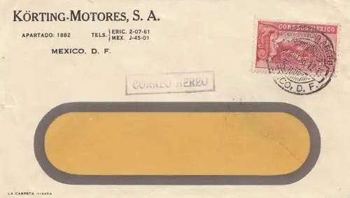 Mexico 1936: air mail to Merida