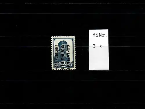 Litauen: MiNr. 3x, **, postfrisch, BPP Signatur