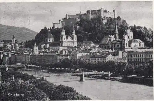 Ansichtskarte Salzburg 1938 nach weimar, Werde Mitglied der NSV, Hilfsverein