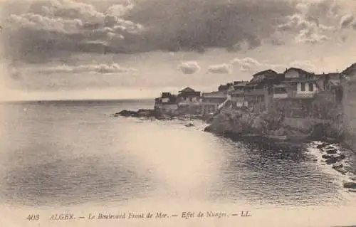 Post card 1923 Alger to France.