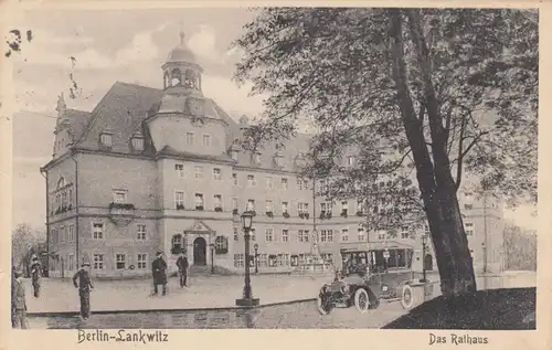 Ansichtskarte 1925 Berlin Lankwitz nach Meran, Nachporto